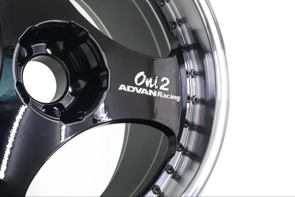 Advan Oni2 20x9.5 5x112 25mm Gloss Black Racing Wheel