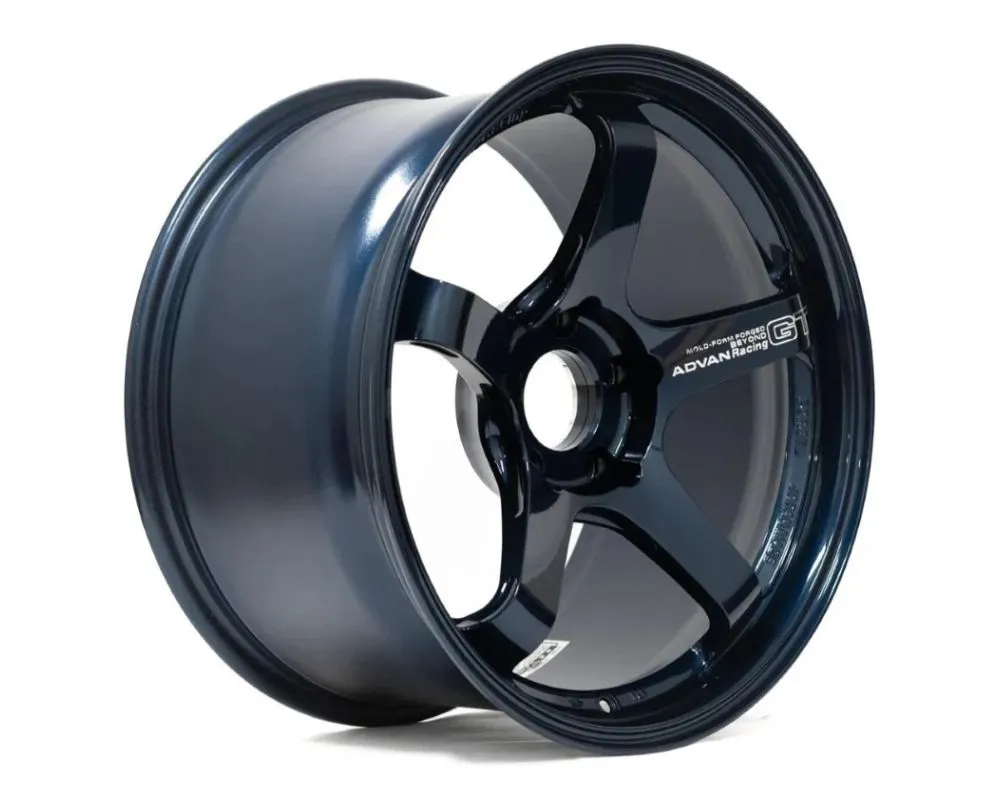 Advan GT Beyond Wheel 18x9.5 5x120 38mm Racing Titanium Blue - YAQB8J38WD