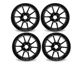 Advan Tesla Model 3 | Lexus IS250/IS350 | Nissan 350Z/370Z RZII Wheel Set 19x9 | 19x10 Racing Gloss Black & Ring