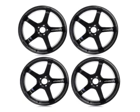 Advan Nissan GT-R R35 Wheel Set 20x9.5 | 20x11 Racing Gloss Black