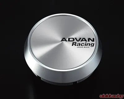 Advan 73mm Middle Center Cap - Platinum Silver - YV5966