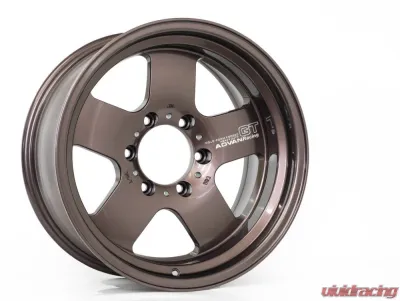 Advan GT Heavy Duty Wheel 17x8.5 6x139.7 10mm Racing Copper Bronze - YAQH7H-10KRCB