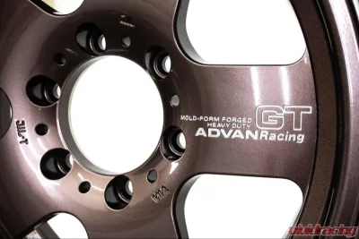 Advan GT Heavy Duty Wheel 17x8.5 6x139.7 10mm Racing Copper Bronze - YAQH7H-10KRCB