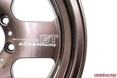Advan GT Heavy Duty Wheel 17x8.5 6x139.7 10mm Racing Copper Bronze - YAQH7H-10KRCB