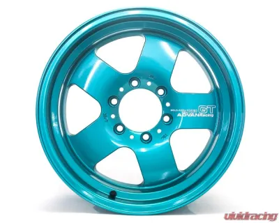 Advan GT Heavy Duty Wheel 17x8.5 6x139.7 10mm Racing Turquoise - YAQH7H-10KRTB
