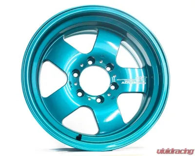 Advan GT Heavy Duty Wheel 17x8.5 6x139.7 10mm Racing Turquoise - YAQH7H-10KRTB