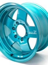 Advan GT Heavy Duty Wheel 17x8.5 6x139.7 10mm Racing Turquoise                                     - YAQH7H-10KRTB - Image 4