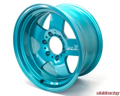Advan GT Heavy Duty Wheel 17x8.5 6x139.7 10mm Racing Turquoise - YAQH7H-10KRTB