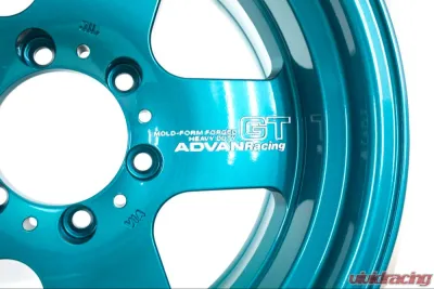 Advan GT Heavy Duty Wheel 17x8.5 6x139.7 10mm Racing Turquoise - YAQH7H-10KRTB