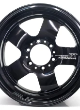 Advan GT Heavy Duty Wheel 17x8.5 6x139.7 10mm Racing Titanium Black                                     - YAQH7H-10KTBK - Image 2
