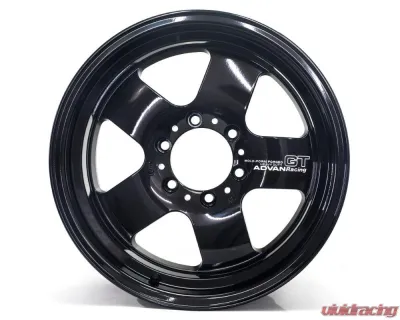 Advan GT Heavy Duty Wheel 17x8.5 6x139.7 10mm Racing Titanium Black - YAQH7H-10KTBK