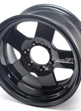 Advan GT Heavy Duty Wheel 17x8.5 6x139.7 10mm Racing Titanium Black                                     - YAQH7H-10KTBK - Image 3