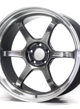 Advan R6 Wheel 18x8.5 5x112 45mm Machining & Hyper Platinum Black                                     - YA68H45MMPB - Image 8