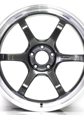 Advan R6 Wheel 18x8.5 5x112 45mm Machining & Hyper Platinum Black                                     - YA68H45MMPB - Image 2