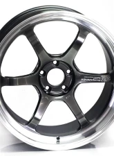 Advan R6 Wheel 18x8.5 5x112 45mm Machining & Hyper Platinum Black                                     - YA68H45MMPB - Image 3