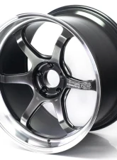 Advan R6 Wheel 18x8.5 5x112 45mm Machining & Hyper Platinum Black                                     - YA68H45MMPB - Image 5