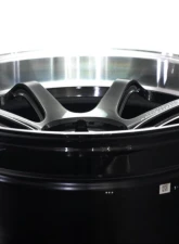 Advan R6 Wheel 18x8.5 5x112 45mm Machining & Hyper Platinum Black                                     - YA68H45MMPB - Image 6