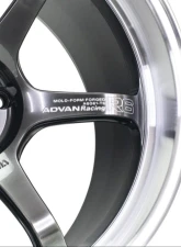 Advan R6 Wheel 18x8.5 5x112 45mm Machining & Hyper Platinum Black                                     - YA68H45MMPB - Image 8