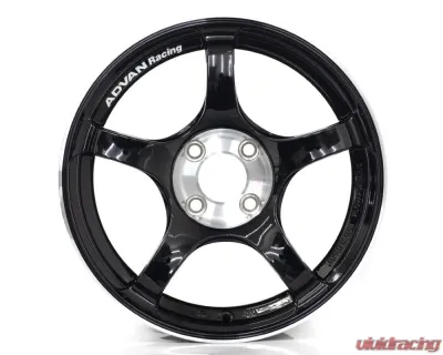 Advan TC-4 Special Edition Wheel 18x8 5x114.3 45mm Racing Gloss Black & Diamond Cut - YADS8G45EBF