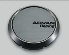 Advan 63mm Flat Type Center Cap - Hyper Black