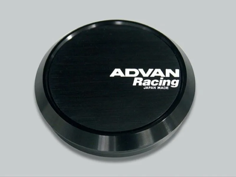 Advan 63mm Flat Type Center Cap - Black - YZ9567