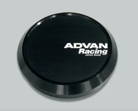 Advan 63mm Flat Type Center Cap - Black