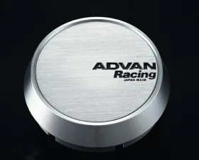 Advan 73mm Middle Type Center Cap - Silver Alumite
