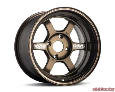 Volk Racing TE37V 10th Anniversary Edition Wheel 15x9 4x100 -5mm Bronze - WVDV1E2-05AA