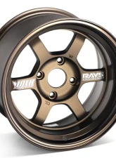 Volk Racing TE37V 10th Anniversary Edition Wheel 15x9 4x100 -5mm Bronze                                     - WVDV1E2-05AA - Image 3