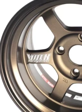 Volk Racing TE37V 10th Anniversary Edition Wheel 15x9 4x100 -5mm Bronze                                     - WVDV1E2-05AA - Image 4