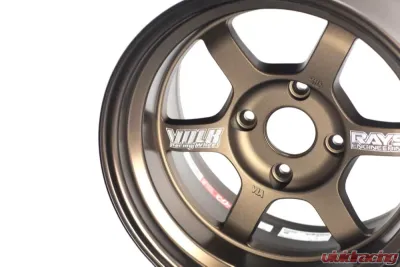 Volk Racing TE37V 10th Anniversary Edition Wheel 15x9 4x100 -5mm Bronze - WVDV1E2-05AA