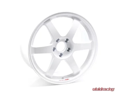 Volk Racing TE37 SL Wheel 15x8 4x100 35mm Dash White - WVDE35APDW