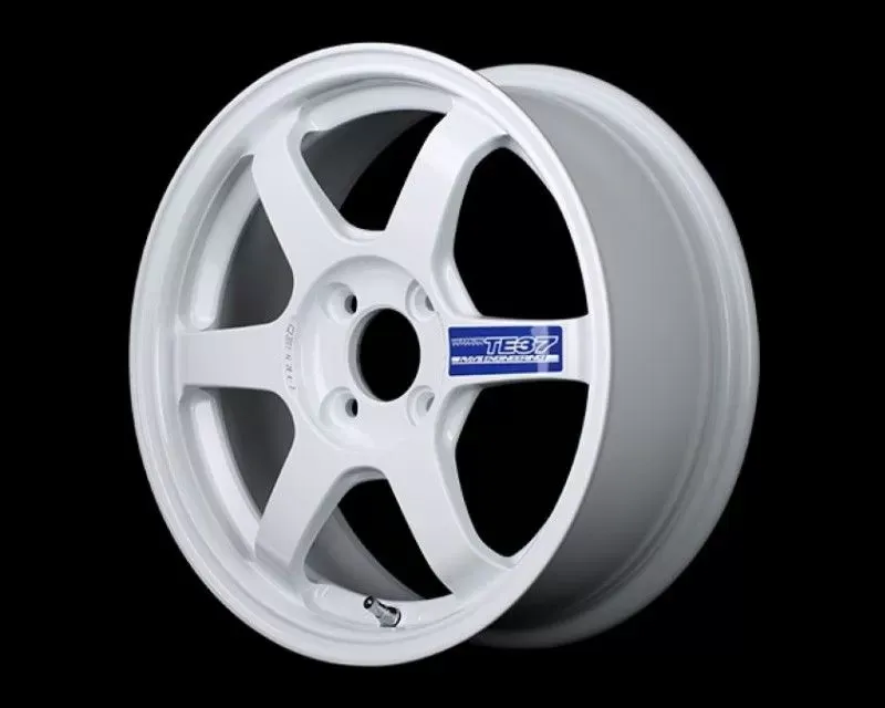 Volk Racing TE37 Gravel II Wheel 15x6 4x100 40mm Dash White - WVXA40ADW