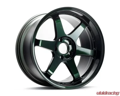 Volk Racing TE37 SL Wheel 18x10.5 5x114.3 22mm Racing Green - WVDAC22EIG