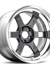 Volk Racing TE37V Wheel 14x8 4x114.3 0mm Gunmetal/Rim DC                                     - WVDVBC00BG - Image 18