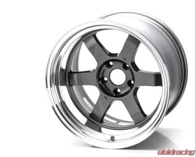 Volk Racing TE37V Wheel 14x8 4x114.3 0mm Gunmetal/Rim DC - WVDVBC00BG