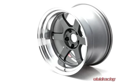 Volk Racing TE37V Wheel 14x8 4x114.3 0mm Gunmetal/Rim DC - WVDVBC00BG