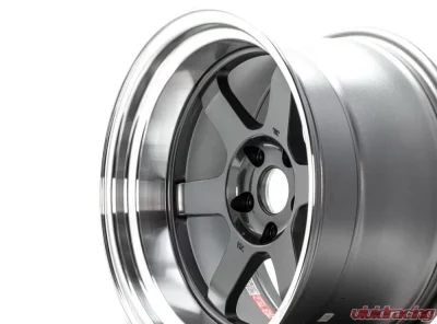 Volk Racing TE37V Wheel 14x8 4x114.3 0mm Gunmetal/Rim DC - WVDVBC00BG