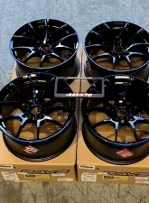 Volk Racing G025 DB/C Wheel Set of 4 18x9.5 5x114.3 38mm Dark Blue/DC Subaru WRX STI                                     - VR-153504863 - Image 13