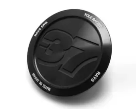 Volk Racing 37 Optional Center Cap - Black Almite