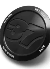 Volk Racing 37 Optional Center Cap - Black Almite                                     - WCVOLK37BK94 - Image 5