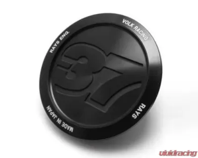 Volk Racing 37 Optional Center Cap - Black Almite - WCVOLK37BK94