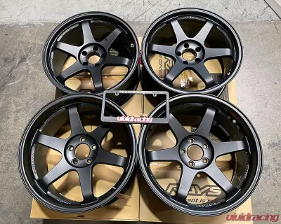 Volk Racing TE37 SL Wheel Set Toyota Supra MKV 19x9.5 | 19x10.5 Flat Black - VR-152744630
