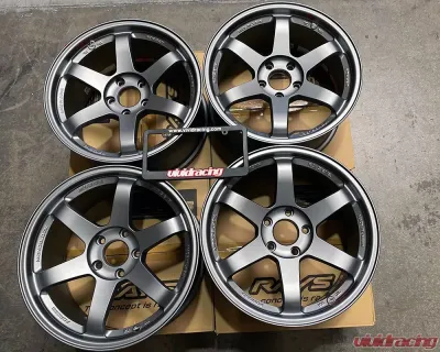 Volk Racing TE37 SL Wheel Set of 4 Honda Civic Type-R FK8 | FL5 18x9.5 5x120 38mm Titanium Gunmetal - VR-153647273