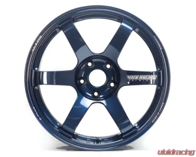 Volk Racing TE37 Saga S-plus Wheel 18x9.5 5x114.3 38mm Mag Blue - WVDG2X38EDM