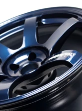 Volk Racing TE37 Saga S-plus Wheel 18x9.5 5x114.3 38mm Mag Blue                                     - WVDG2X38EDM - Image 4