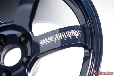 Volk Racing TE37 Saga S-plus Wheel 18x9.5 5x114.3 38mm Mag Blue - WVDG2X38EDM