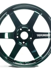 Volk Racing TE37 Saga S-plus Wheel 18x9.5 5x114.3 38mm Racing Green                                     - WVDG2X38EIG - Image 2