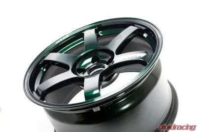 Volk Racing TE37 Saga S-plus Wheel 18x9.5 5x114.3 38mm Racing Green - WVDG2X38EIG