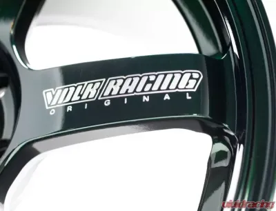Volk Racing TE37 Saga S-plus Wheel 18x9.5 5x114.3 38mm Racing Green - WVDG2X38EIG